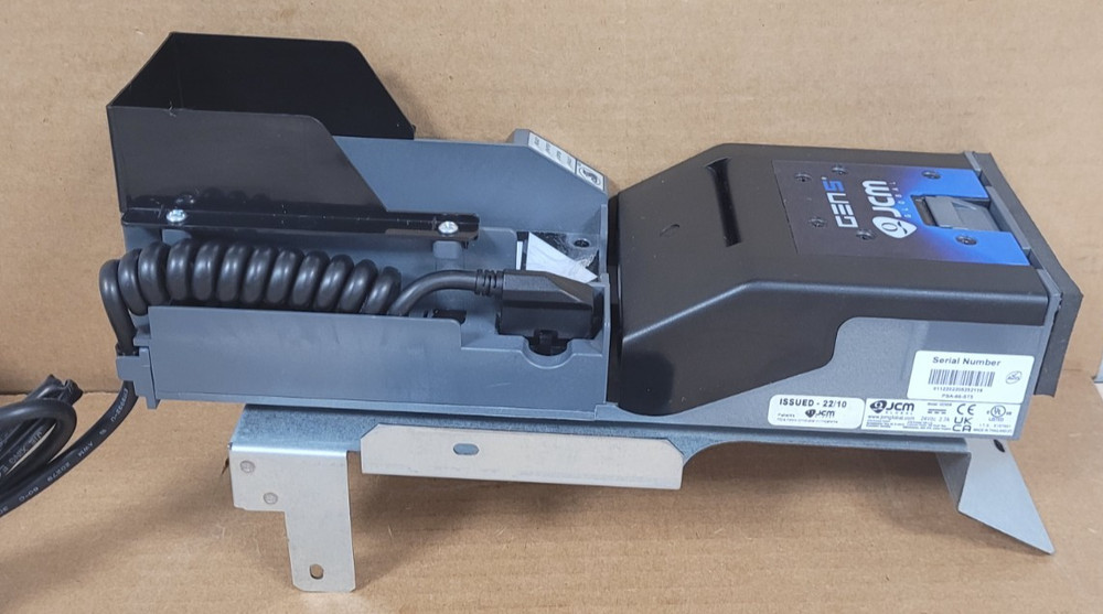 JCM Gen 5 Ticket Printer W/CABLES (UNTESTED)