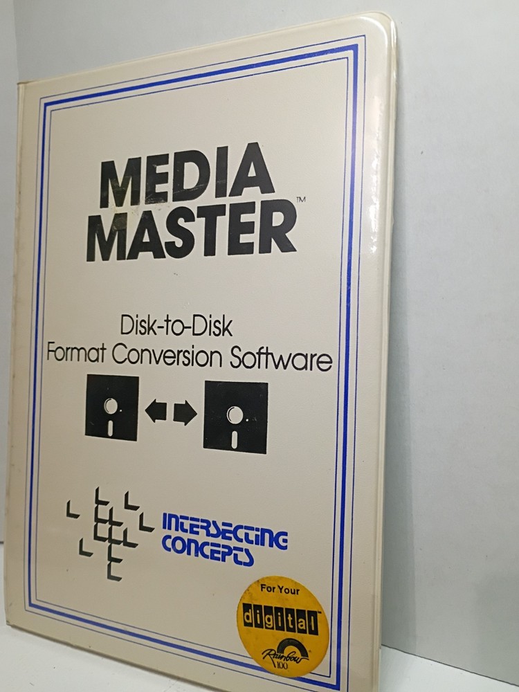 SEALED Media Master Disk Conversion IBM PC CP/M 5.25” Intersecting Concepts