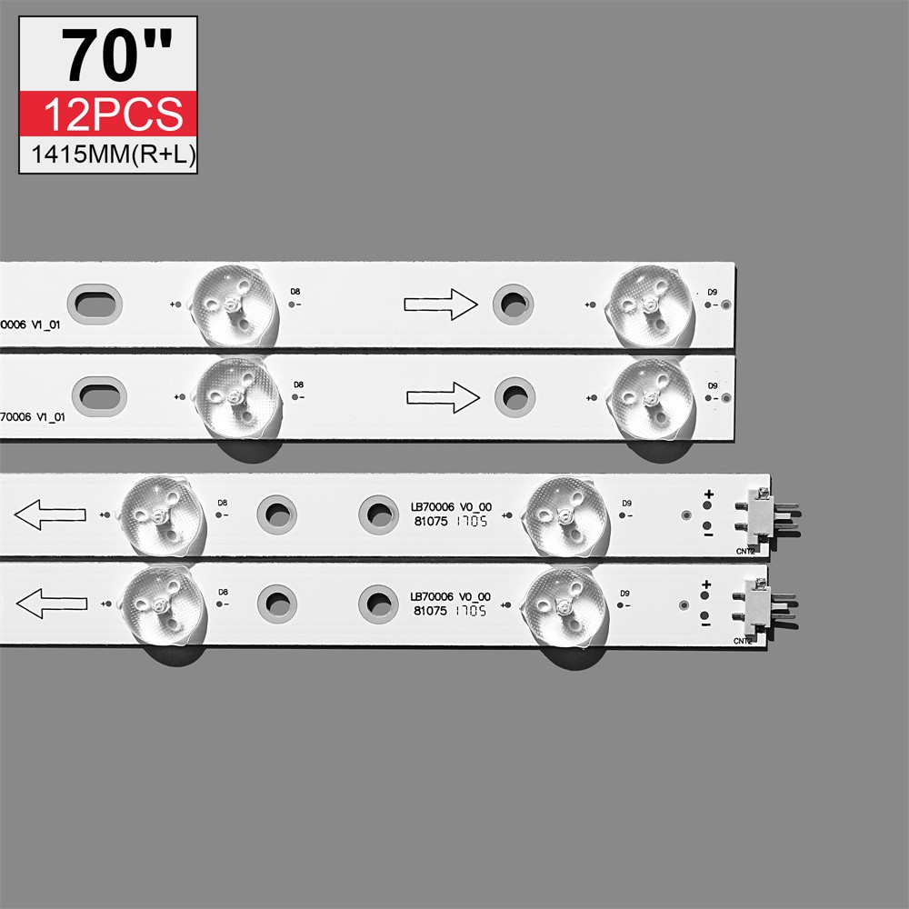 Vizio E70-E3 LED Strips FULL SET LB70006 (12)