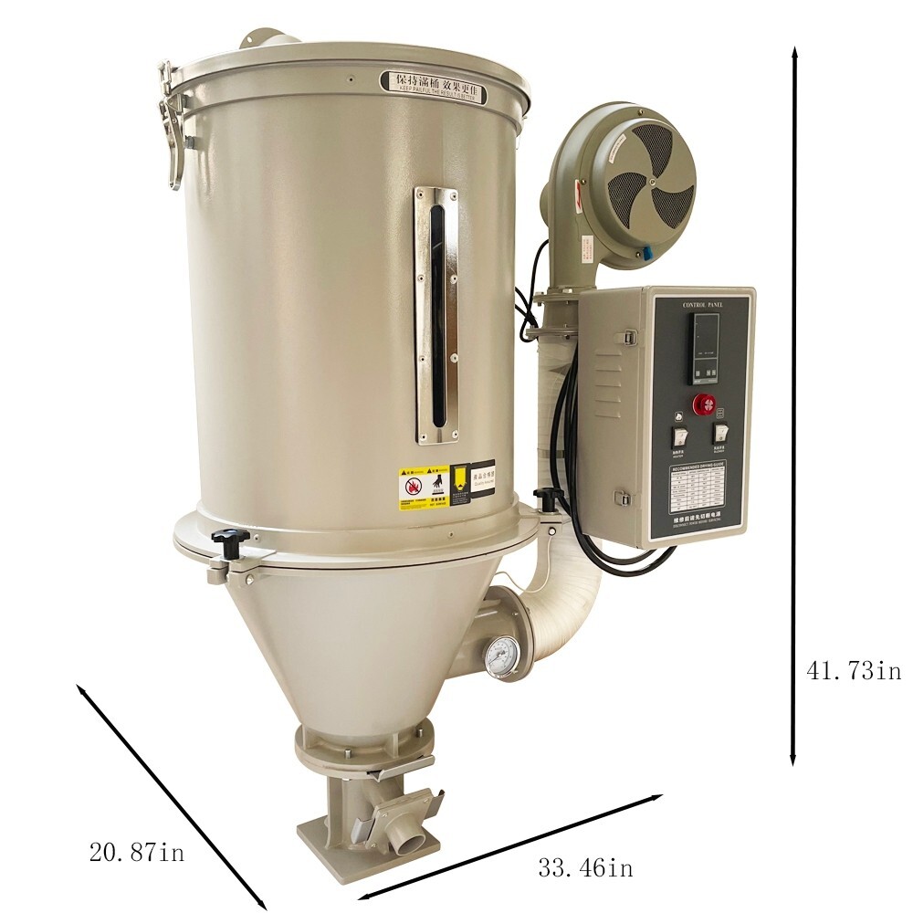 50kg Injection Molding Machine Hopper Type Plastic Dryer Drying Machine