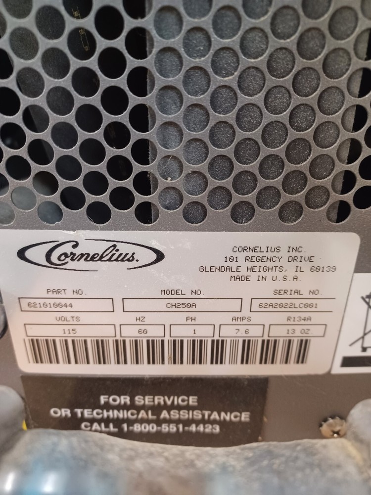 CORNELIUS CH250A REMCOR CHILLER