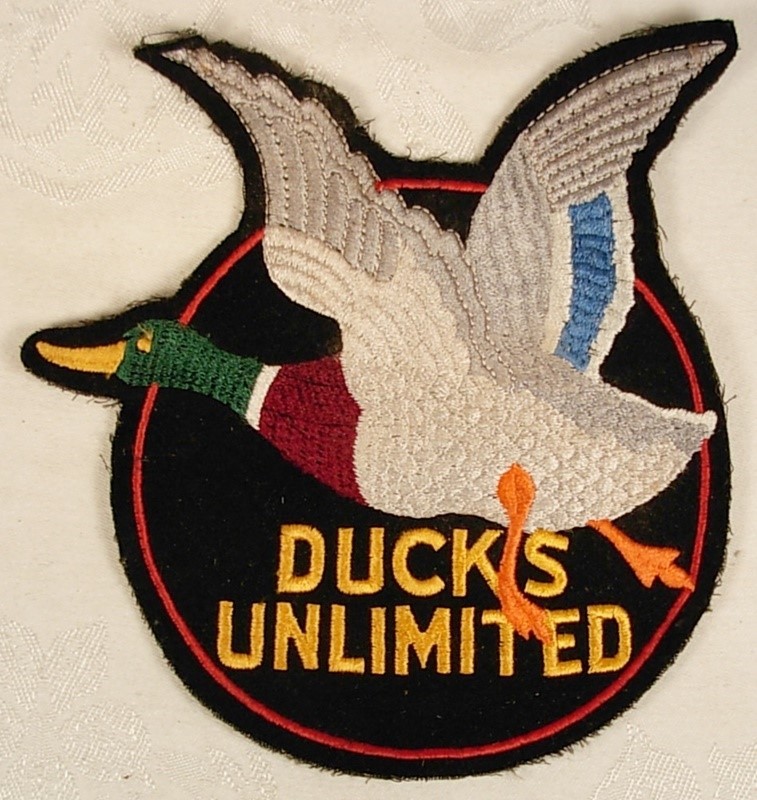 DUCKS UNLIMITED LARGE PATCH