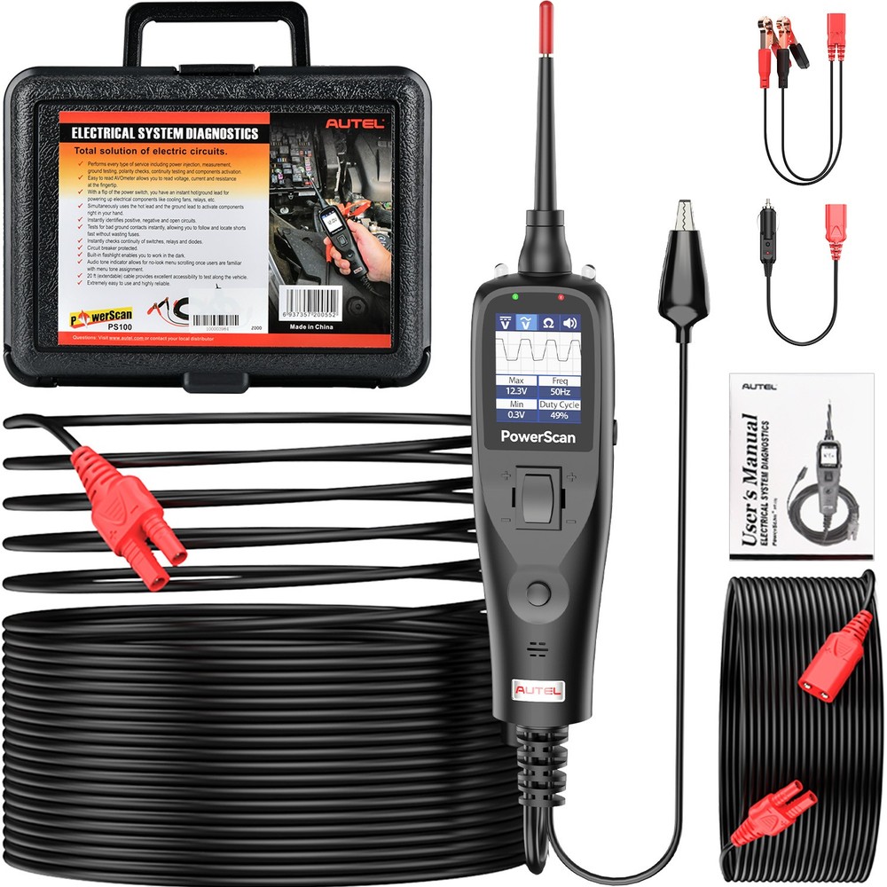 2025 Autel PowerScan PS100 Electrical System Diagnosis Tool PowerScan Read AVOme