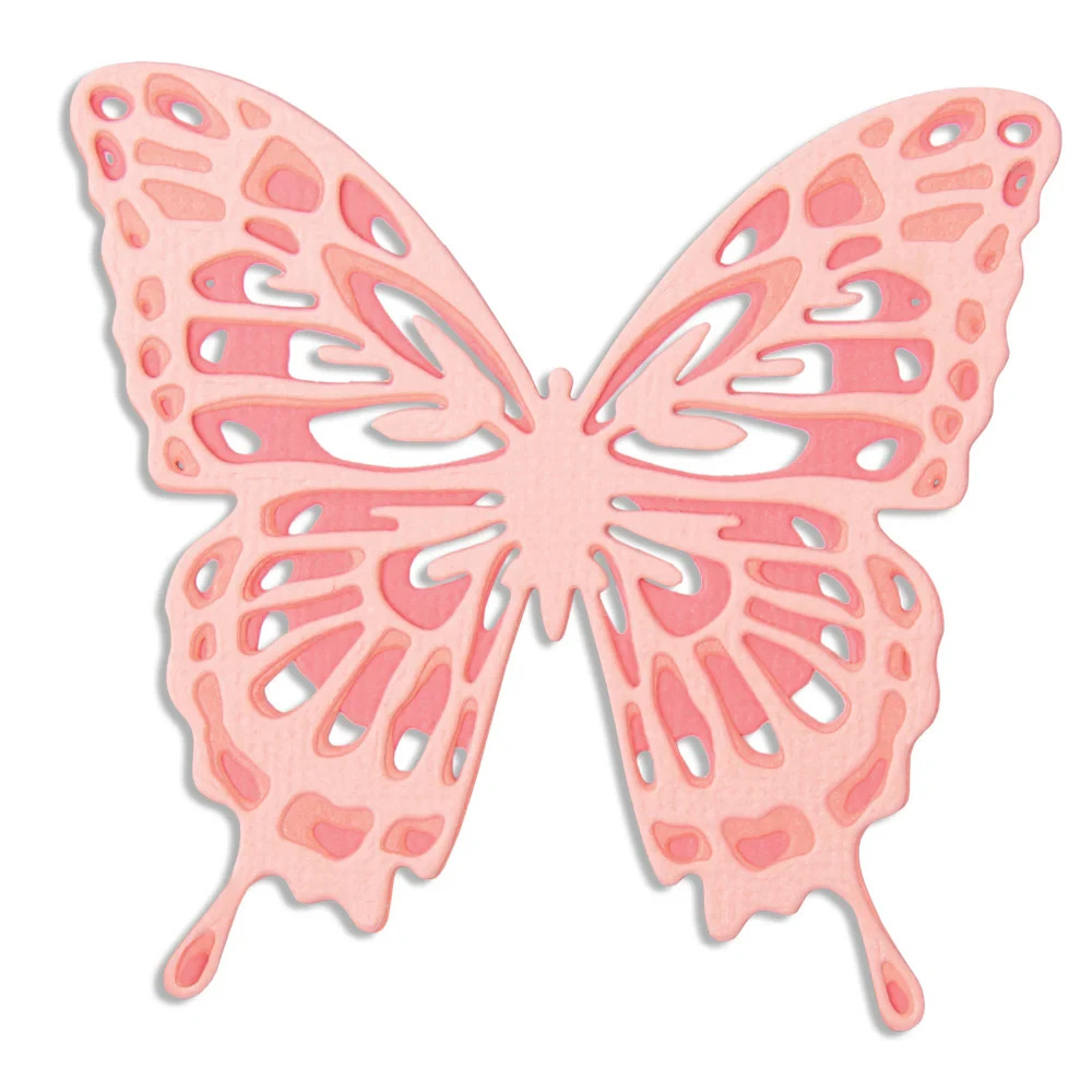Sizzix "Intricate Wings" Butterfly Thinlits Dies- 664394 MSRP $15