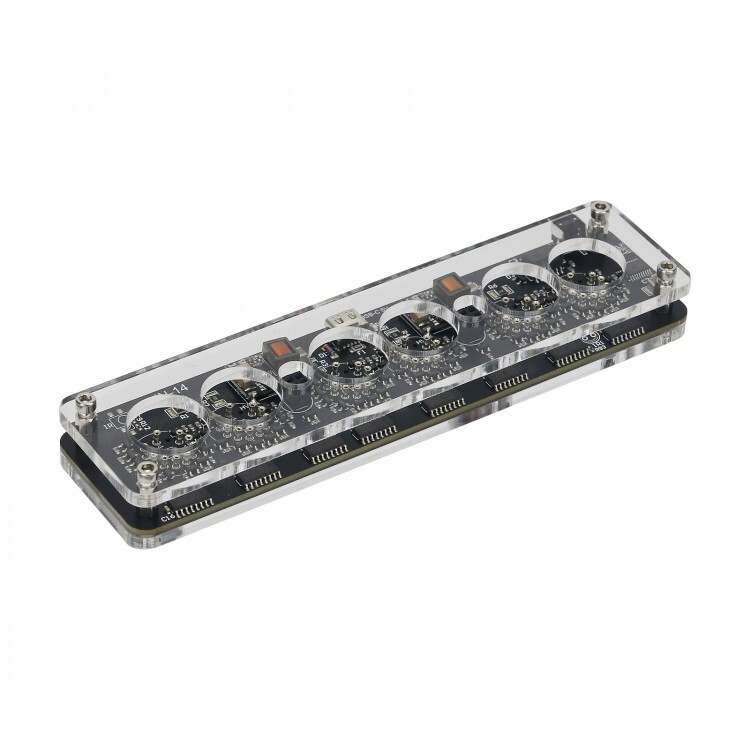 IN-14 6-Digit Nixie Tube Clock Creative Clock Innovative Decor Basic Version