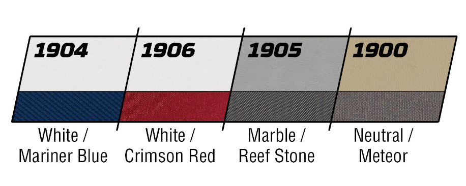 DLX Pontoon - 28" Bench Seat Package - Marble / Reef Stone