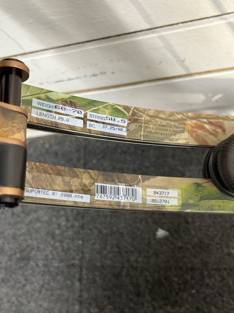 Hoyt SuperTec XT2000 Compound Bow (A1G012365)