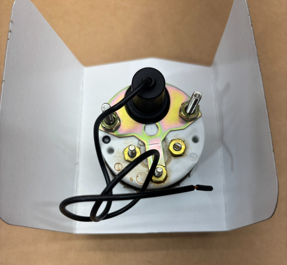 Datcon 104232 Replacement Voltmeter 8-18 VDC Black Meter