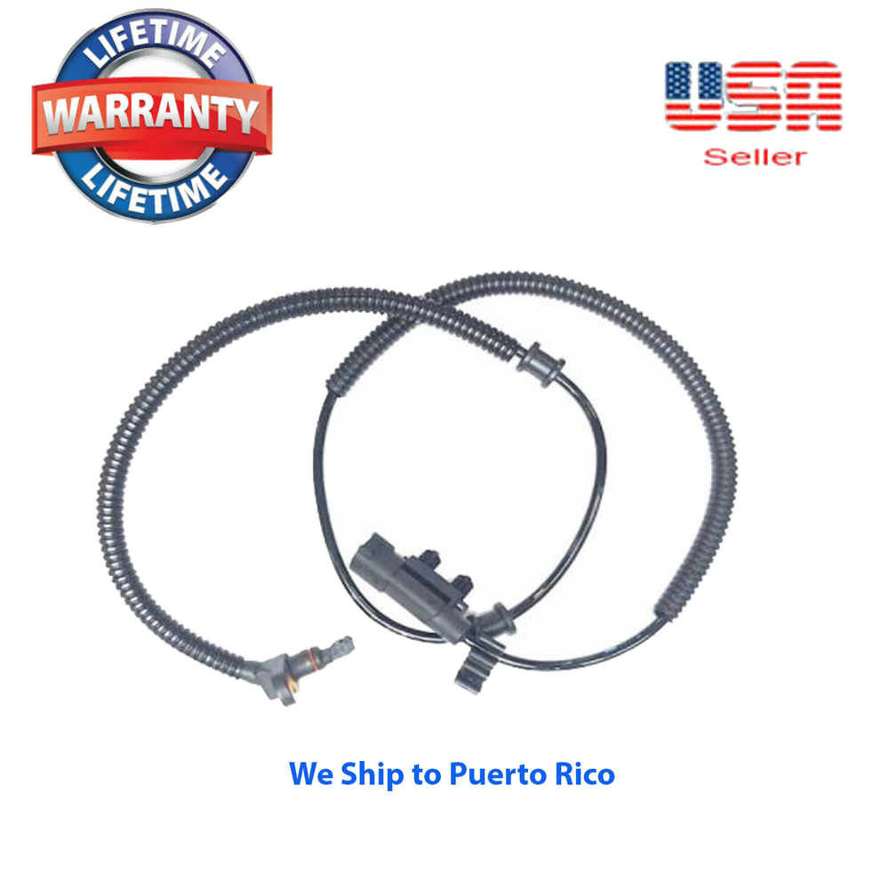 4 ABS Wheel speed sensor Front Rear Right & Left & Connectors Fit: NITRO LIBERTY