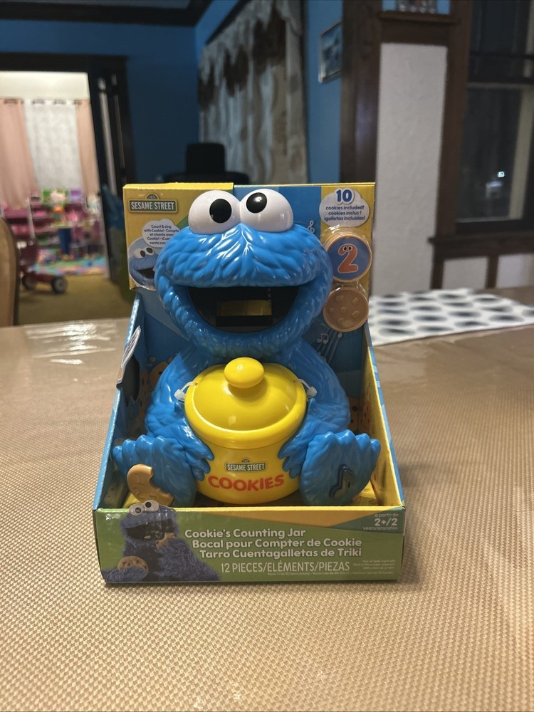 Sesame Street Cookie Monster's Counting Jar