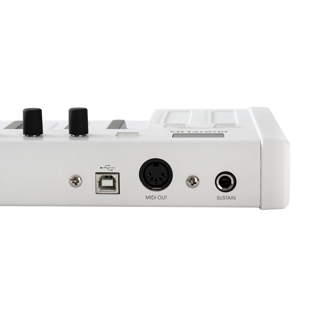 midiplus X4 mini MIDI Keyboard Controller, White - New