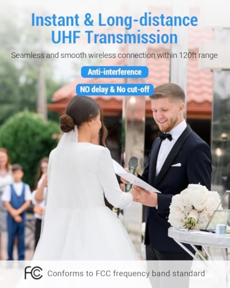 Professional Wireless Microphone for Karaoke Singing