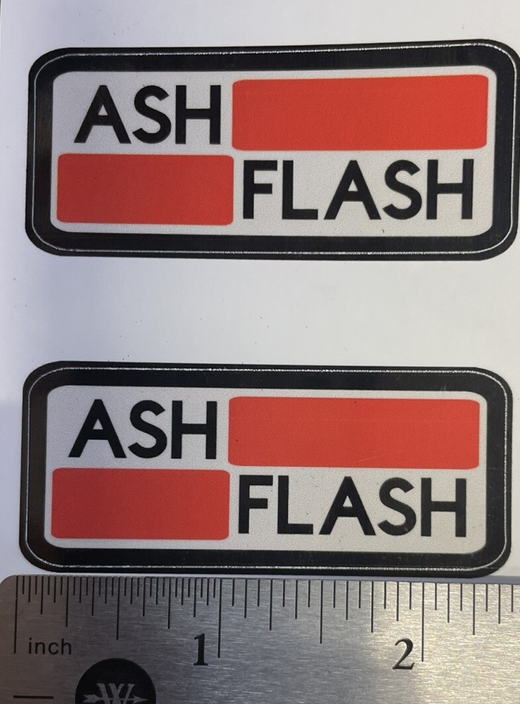 ASH FLASH Lantern Decals Set. Not Original