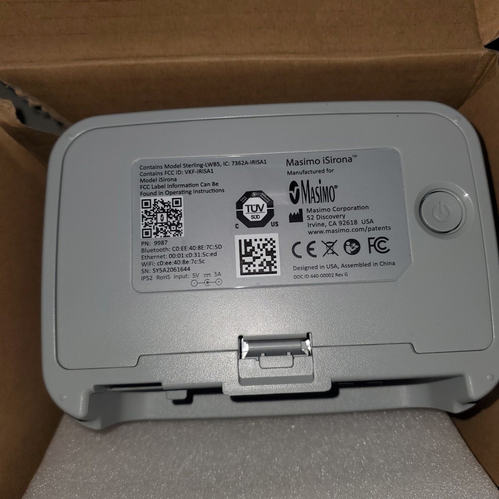 MASIMO ISIRONA Connectivity Hub
