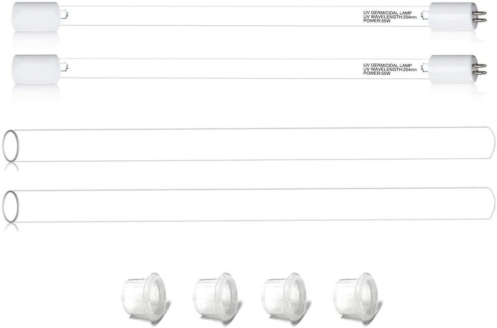 Replacement Set for Geekpure 12 GPM UV Water Filter– Pack of 8