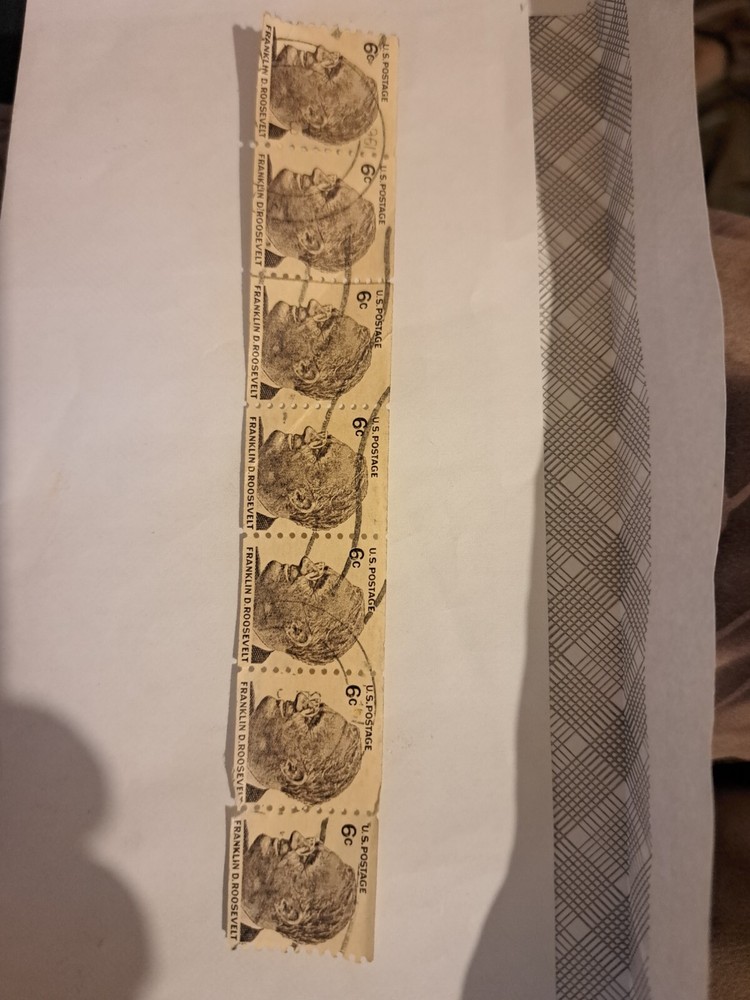 U.S. Postage Stamps,Franklin d roosevelt 6 cent stamp