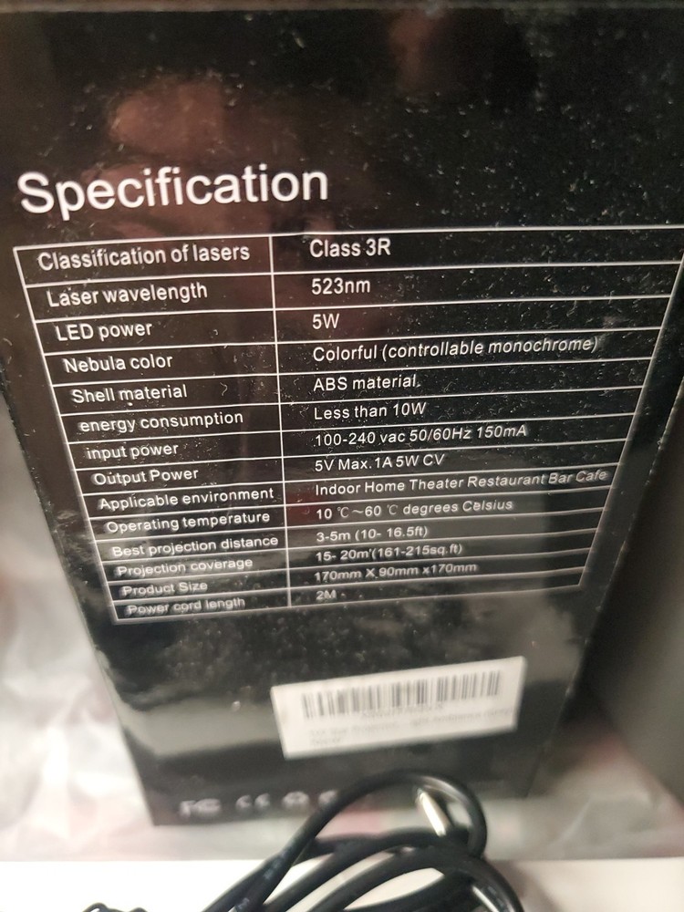 Galaxy Projector, Star Light Lazers