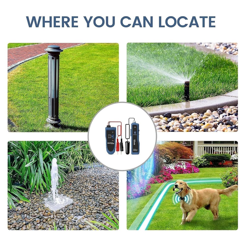 Effortless Electrical Wire Location: Rechargeable Tester with 2000 Feet Range