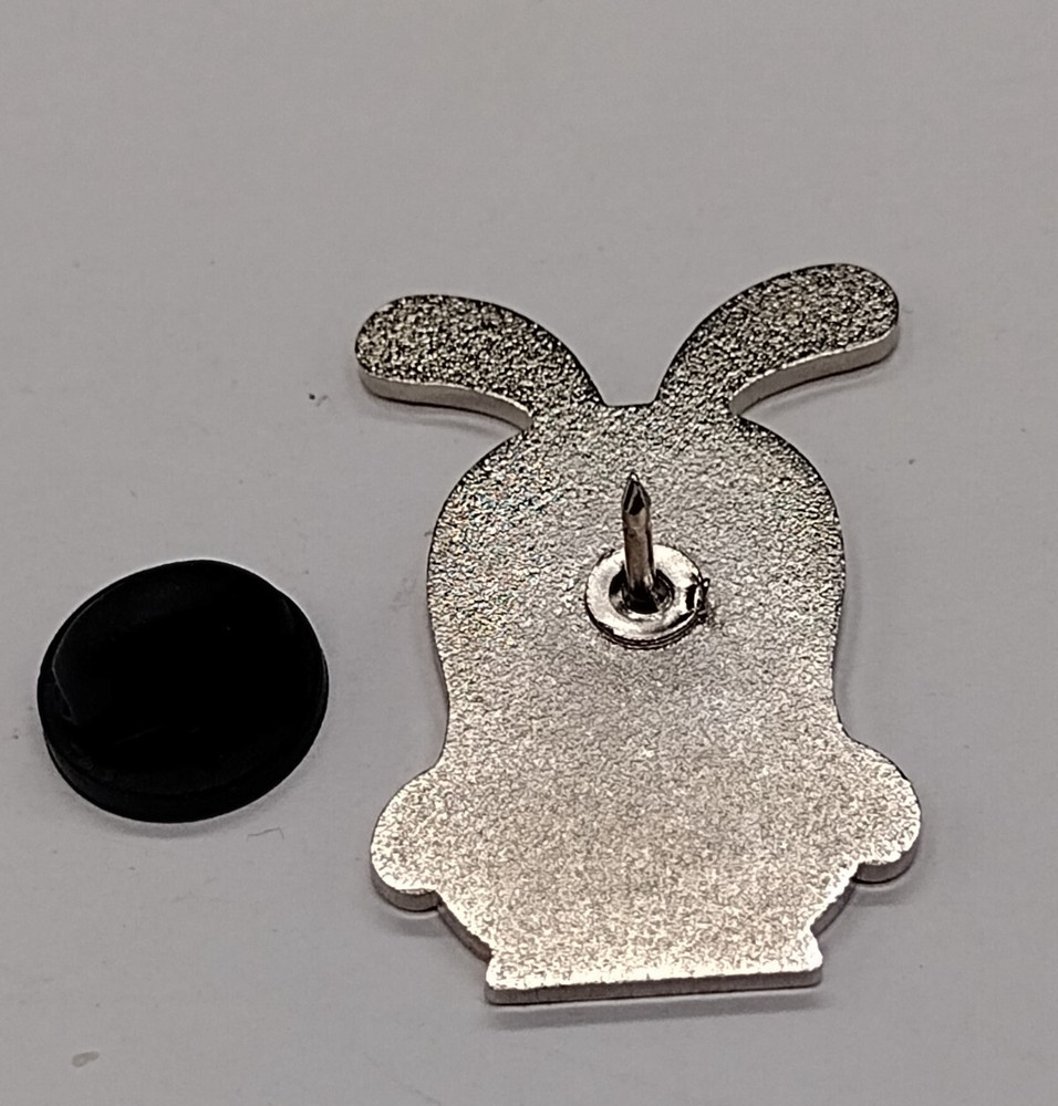 Cute White Rabbit Character Small Tack Pin