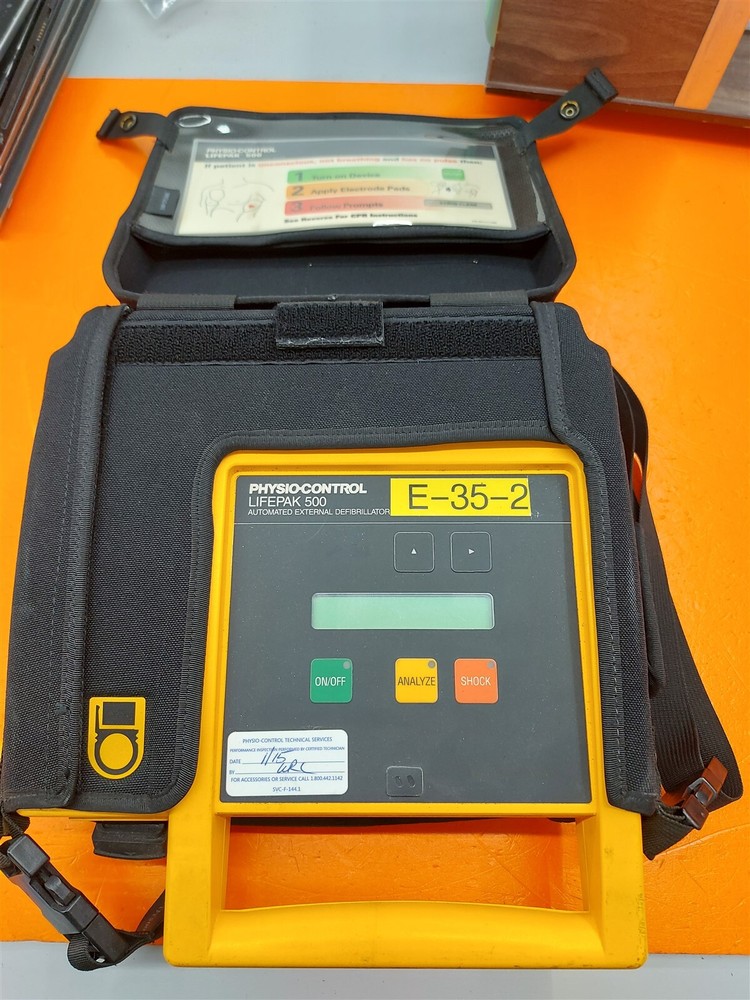 ⭐️⭐️⭐️⭐️⭐️ **AS IS** Medtronic Physio-Control Lifepak 500 AED Training System