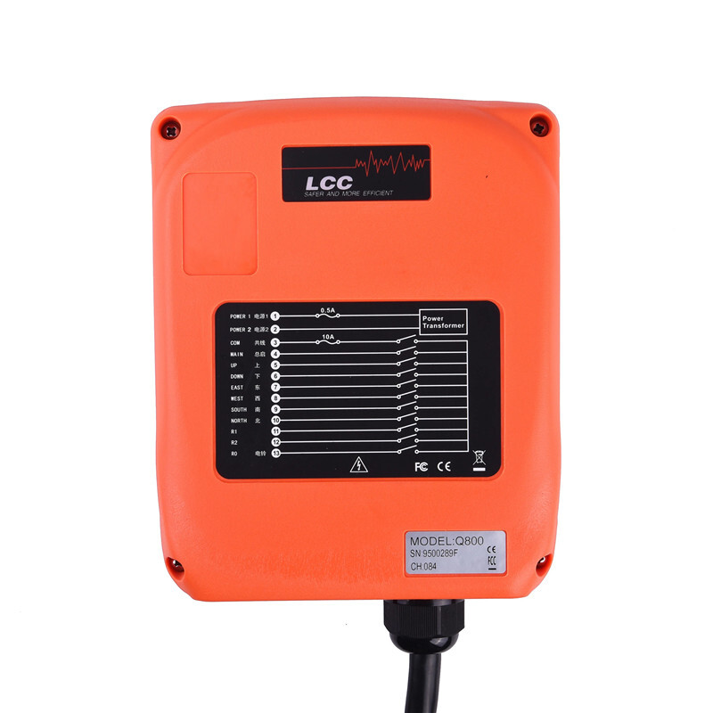 Industrial Remote Control Single Speed 8 Button Crane Lifting Truck Start Switch