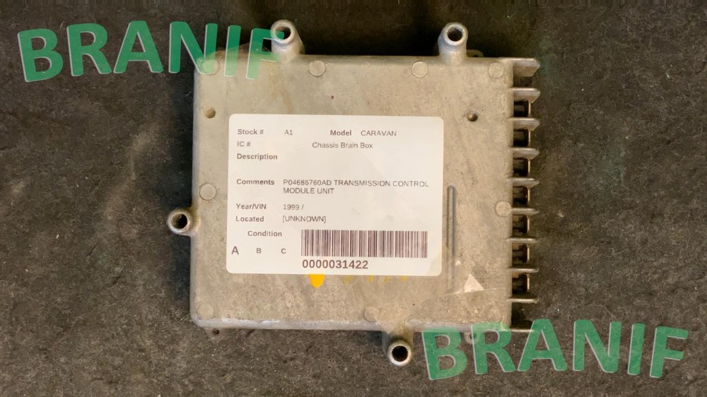 DODGE CARAVAN Transmission Control Module Unit P04686760AD