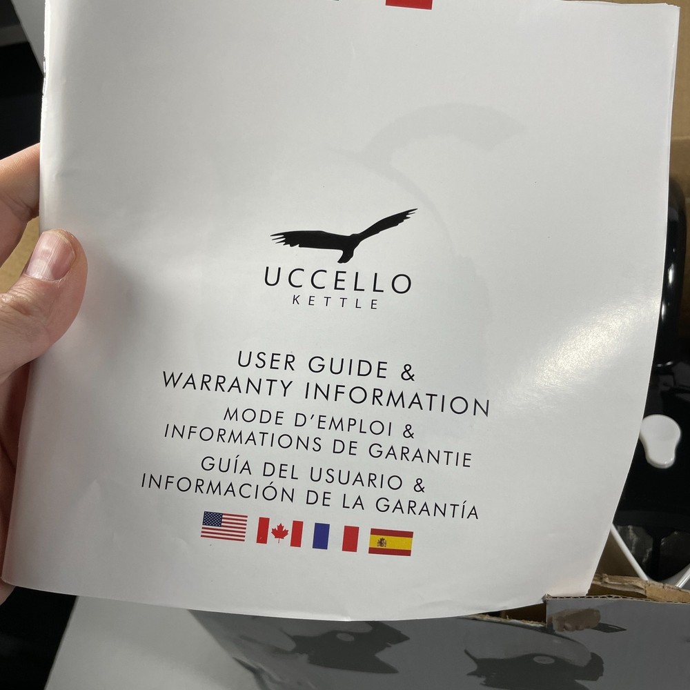 Uccello Powered Kettle Tipper New Open Box