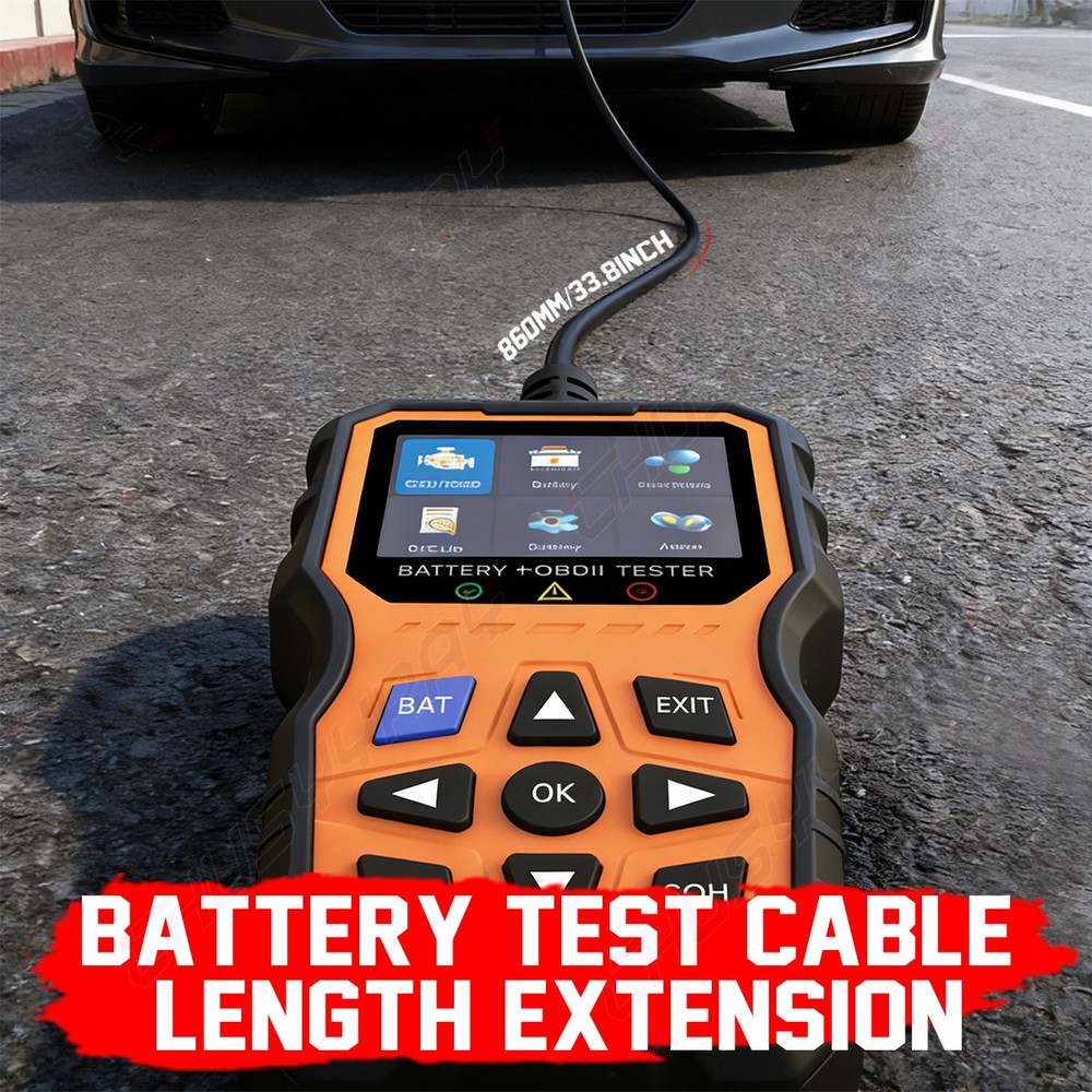 For Hyundai Santa Fe 17-2019 Handheld Car Diagnostic Scanner Tool Code Reader