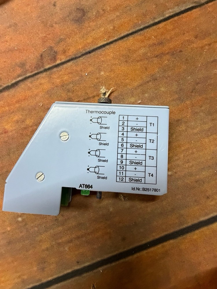 B&R Automation 7AT664.70 4-Input Thermocouple Analog Input Module