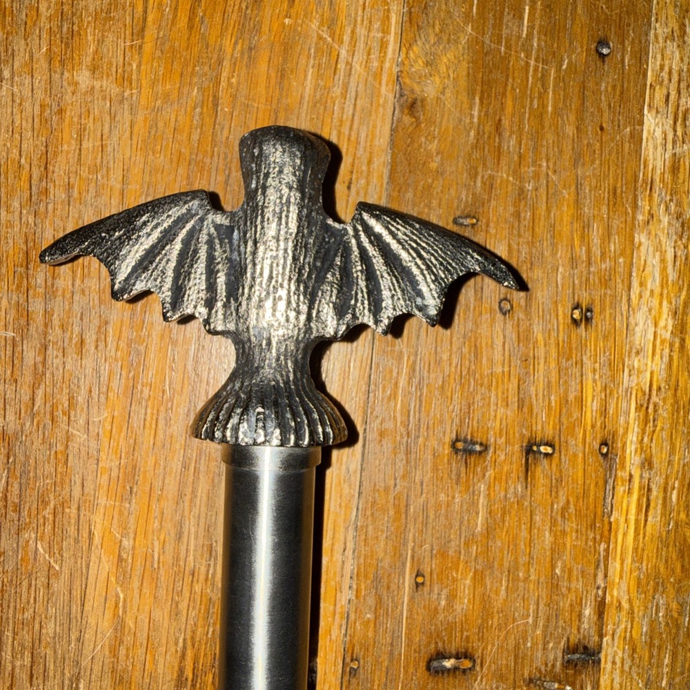 Gothic Bat Barware Set: Stainless Steel Ice Scoop