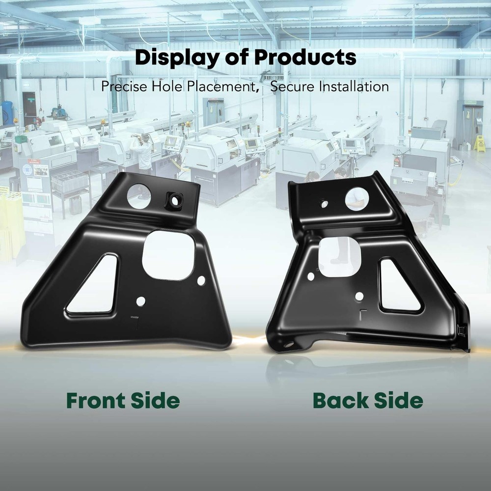 Front Driver Outer Side Bumper Bracket for Silverado 2500 HD 2011-2024 HSS