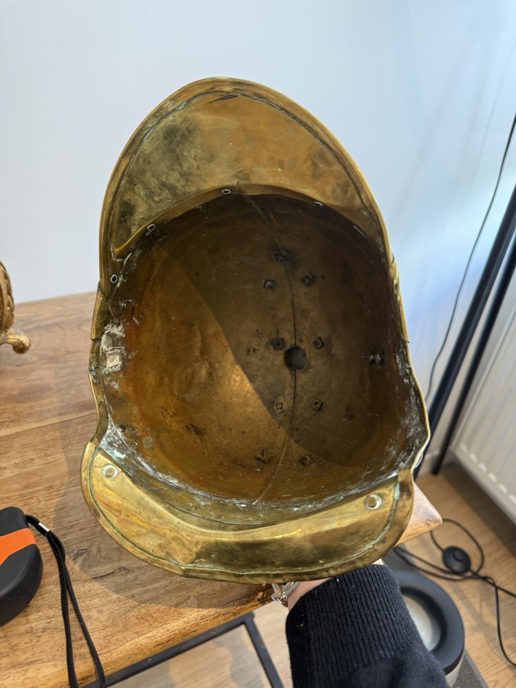Vintage Firefighter Helmet