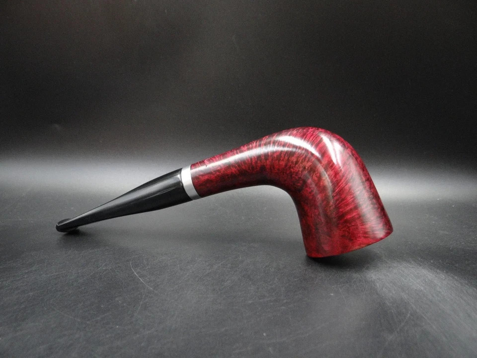 TURKIEWICZ HAND MADE BRIAR LARGE RED CALABASH PIPE AR1