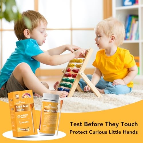 Lead Test Kit – 30 Rapid Testing Swabs with 30‑Second Colour‑Change Results.