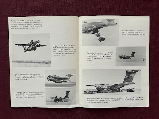 Boeing YC14 Progress Reports 1975, 1977