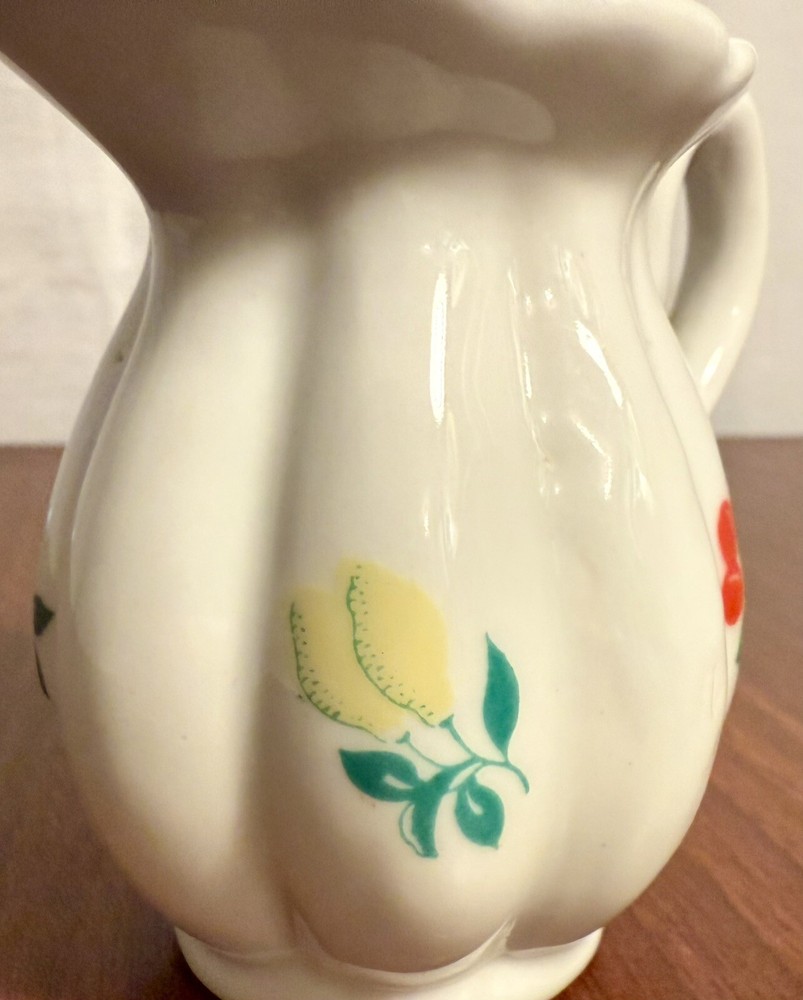 Ceramic Fruits Design Creamer