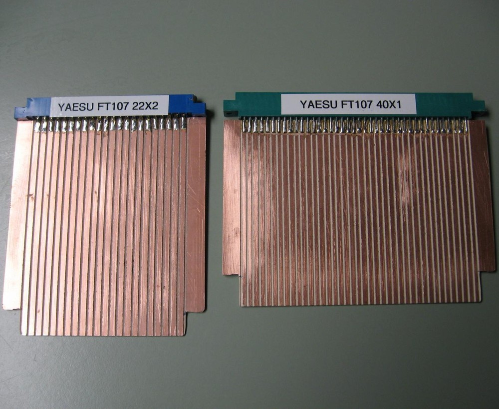 Yaesu FT-107 Transceiver Extender Board Pair Riser KIT FORM