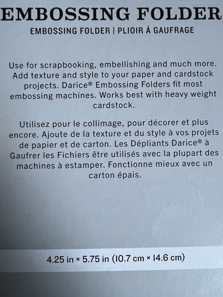 Darcie Emboss Folder Cactus 4.25 in * 5.75 in