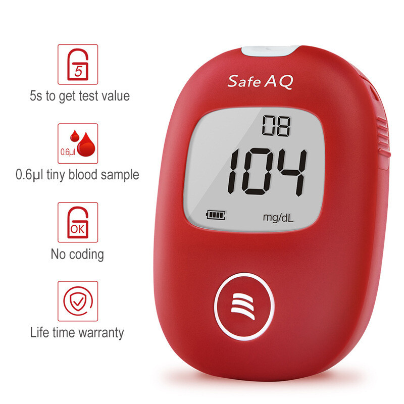 Automatic Blood Sugar Monitor - No-Code Diabetes Testing Device