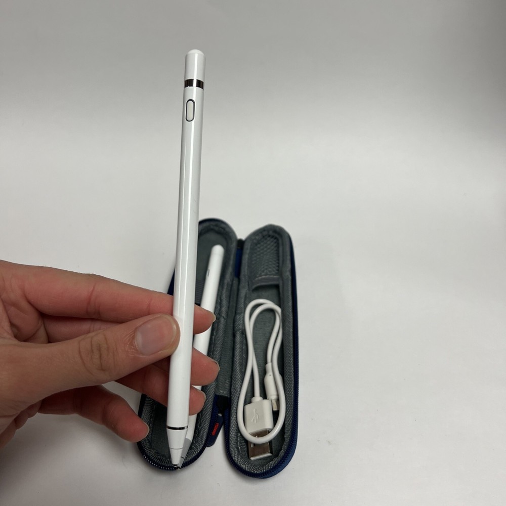 Active Stylus Pen Compatible for iOS&Android Touch Screens, Pencil with Dual ...