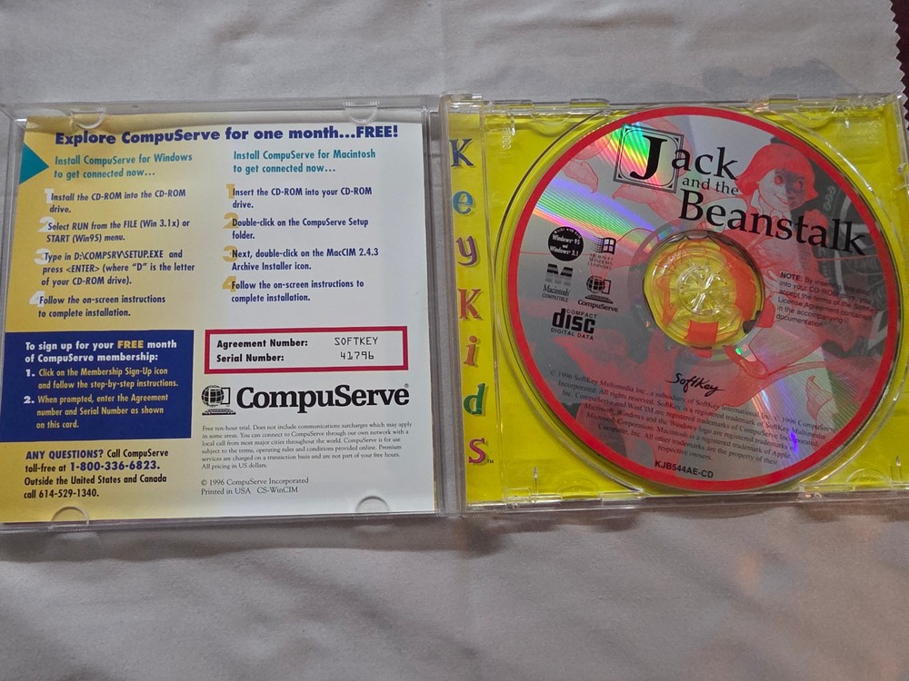 Jack and the Beanstalk (PC, Mac, 1996)