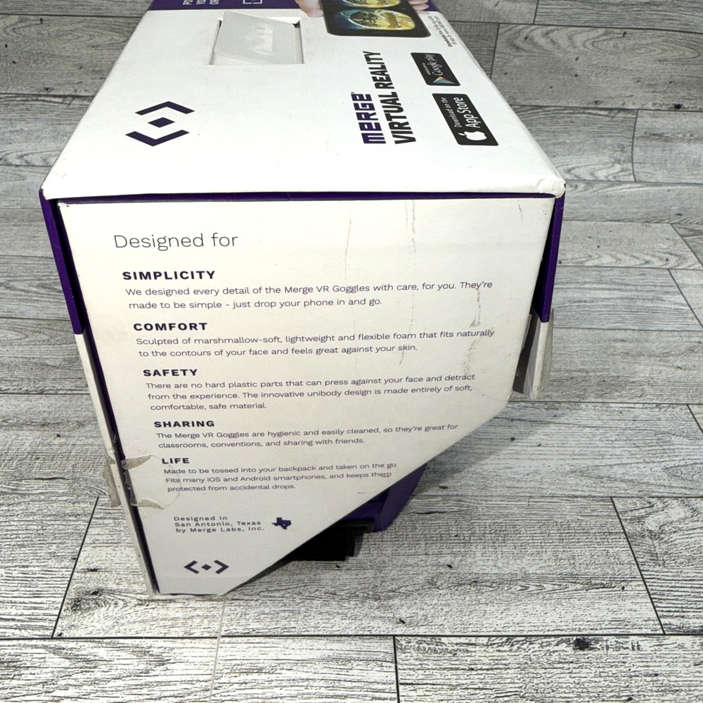 2015 Merge 360* Virtual Reality VR Headset Goggles