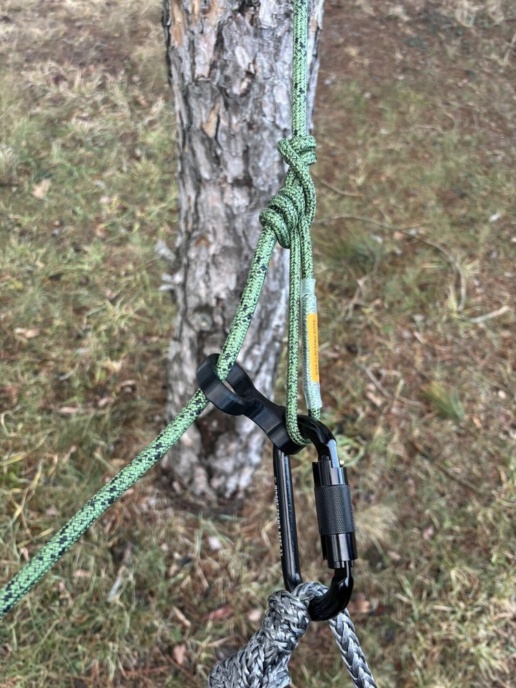 Saddle Figure Aider Tether/Linesman Ascender