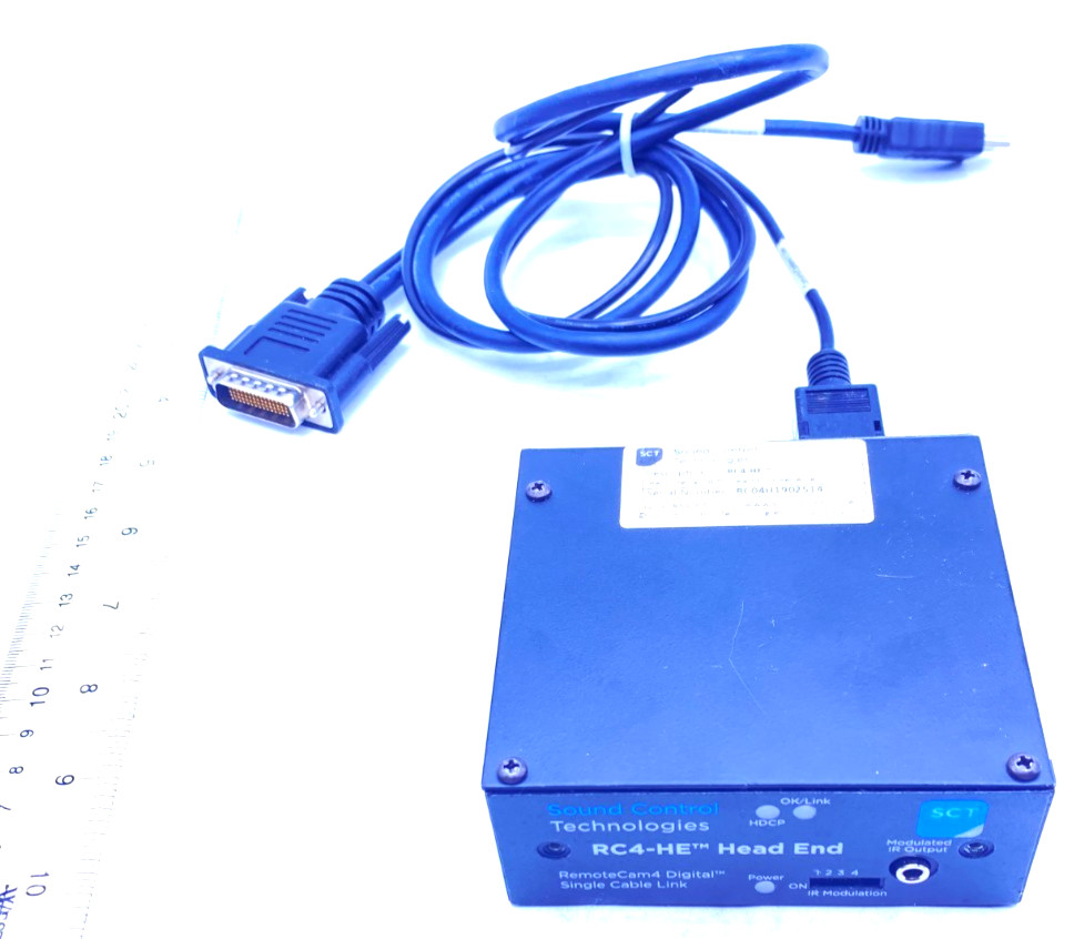 SCT RC4-HE Head End Remote Cam 4 Digital Single Cable Link Working