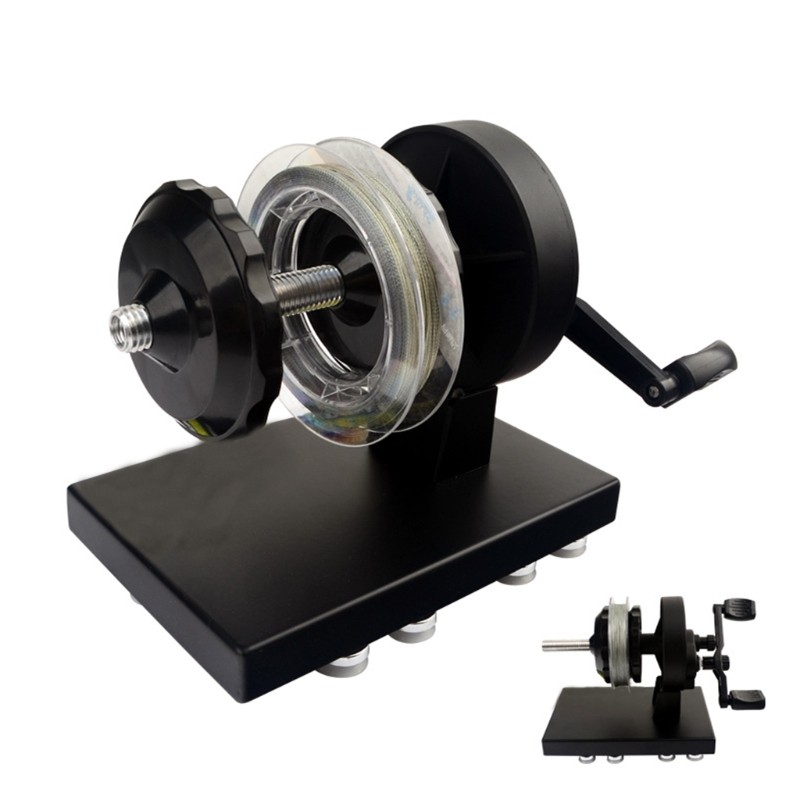 Multi-Function Fishing Line Winder Spooler Machine Station Casting and Spinning