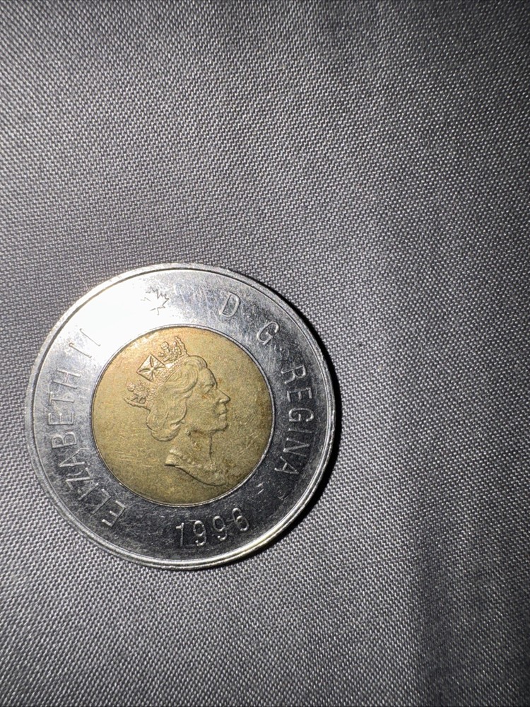 1996 canada 2 dollar coin