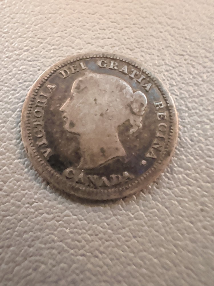 1870 Canada 5c Wide rim   (TZ003)