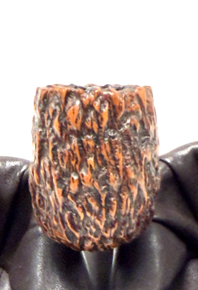 POTPOURRI Blast and Rusticate Unique Finished Straight Billiard Saddle Stem ***