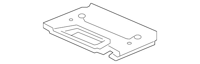 Genuine Honda Seat Storage Drawer Bracket 81276-SHJ-A21