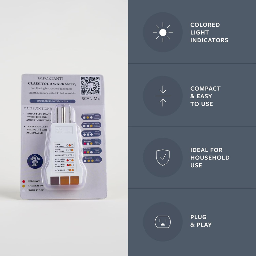 Outlet Tester for Grounding Products